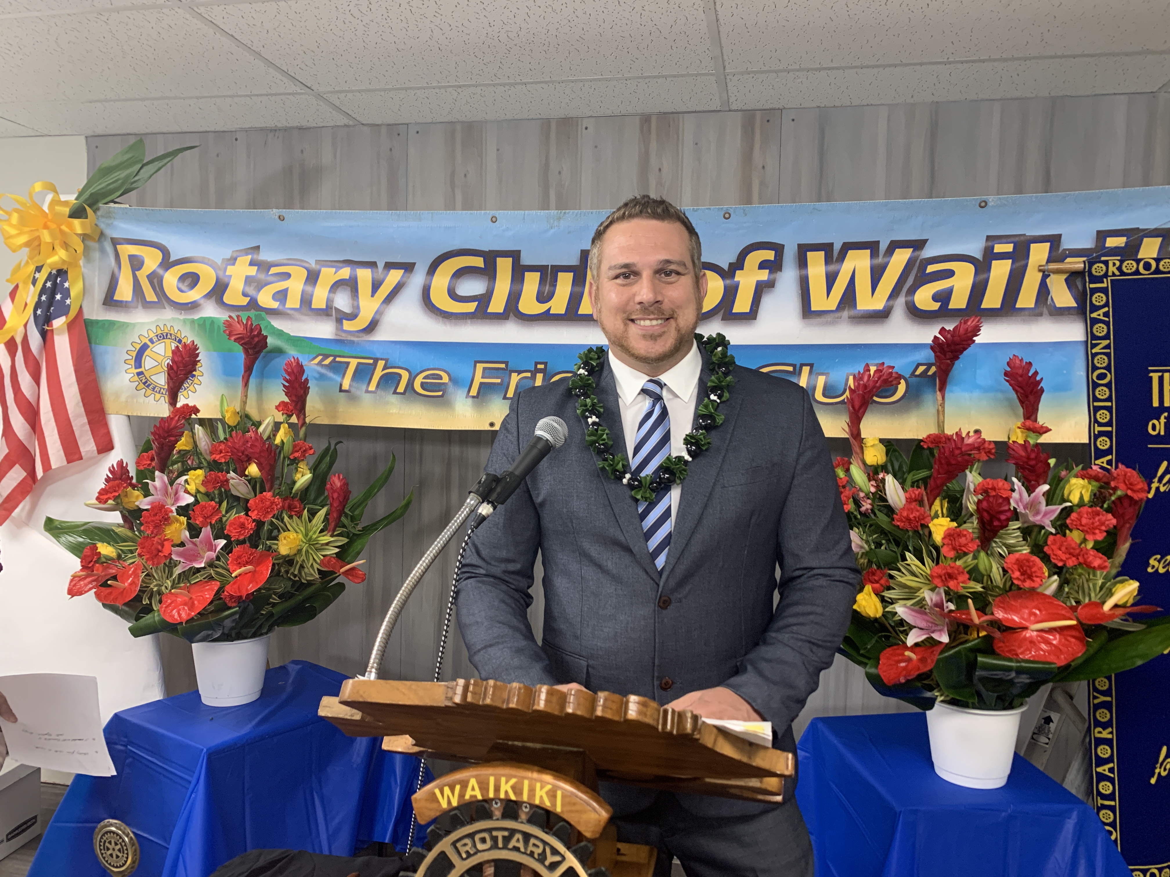 Joe Gedeon at Community Event