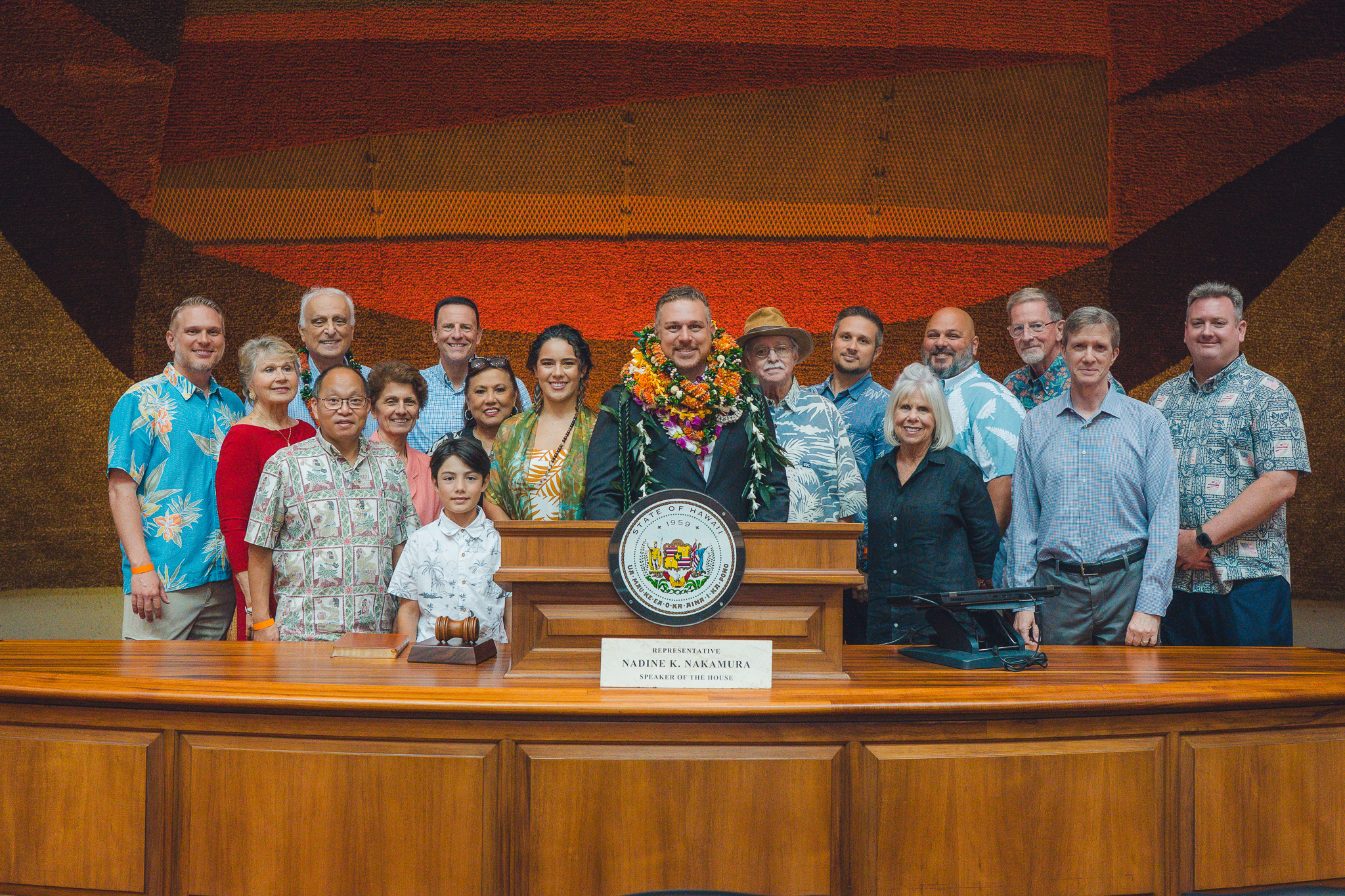 Joe Gedeon Official Swearing-In Photo